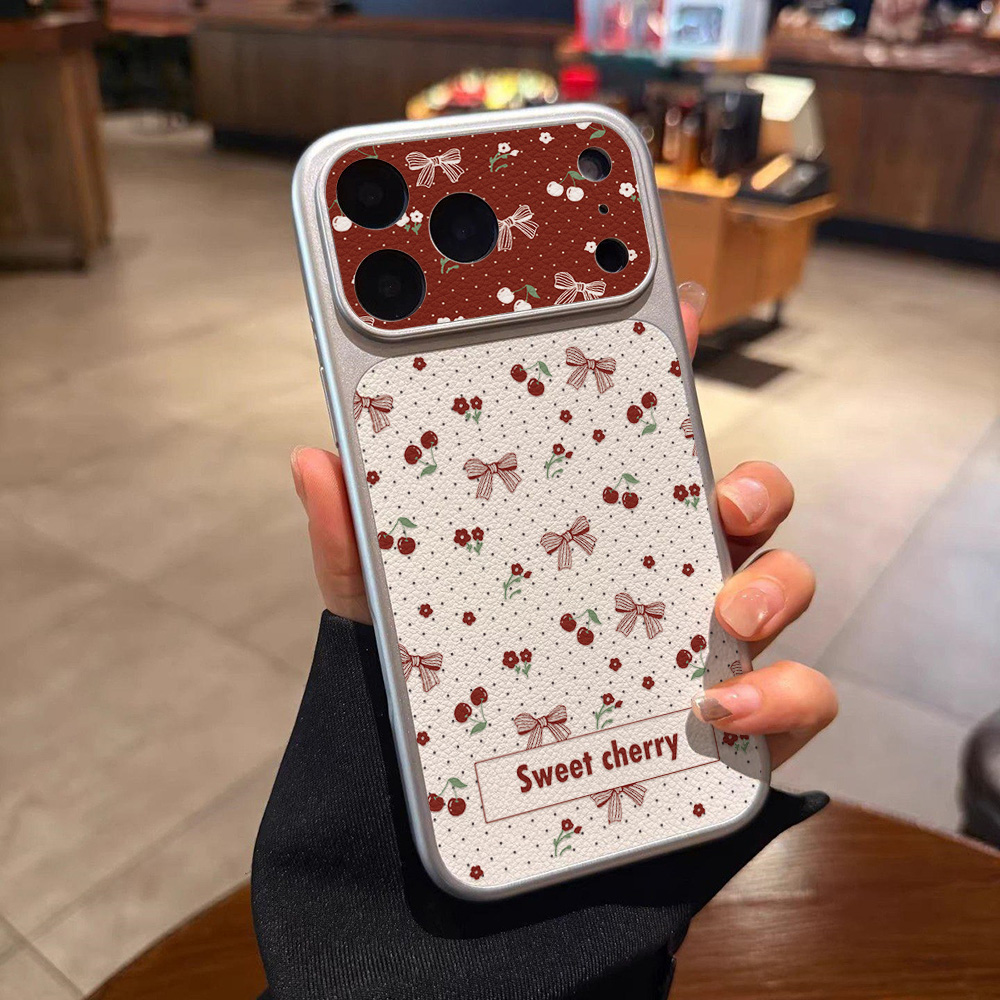 Süße Kirschblüten-Leder-Handyh – Phone Cases Quality Bewertung und Preis